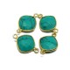 Wholesale Jewelry !! Turquoise 925 Silver Jewelry Connectors Silver Jewelry