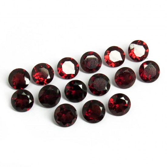 Red Color !! Amazing Garnet Gemstone Round Shape