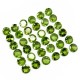 Natural Gemstone !! Cut Stone Peridot Green Color Gemstone Round Shape