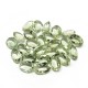 Great Quality !! Green Amethyst Cut Stone Green Color Gemstone