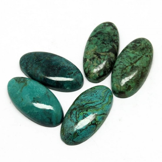 Green Color !! Oval Shape Turquoise Unique Gemstone