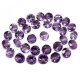 Great Quality !! Round Shape Amethyst Purple Color Gemstone