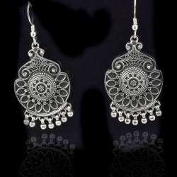 925 Sterling Plain Silver Drop Dangle Earring Handmade Oxidized Silver Jewelry Women Earrings Jewelry