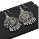 925 Sterling Plain Silver Drop Dangle Earring Handmade Oxidized Silver Jewelry Women Earrings Jewelry