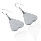 925 Sterling Silver Drop Dangle Hook Earring Oxidized Silver Earring Women Fashion Jewelry