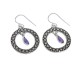 Amethyst Dangle Earring Solid 925 Sterling Silver Oxidized Jewelry Manufacture Silver Earring Jewelry Anniversary Gift