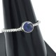 Blue Iolite Band Ring 925 Sterling Silver Wedding Ring Wholesale Silver Ring Jewelry