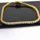 Diamond Bracelet 14k Carat Gold Tennis Bracelet Handmade Women Fashion Jewelry Gift For Her
