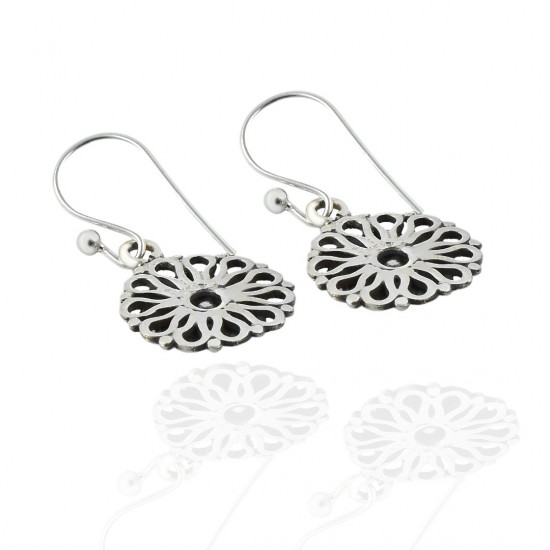 Drop Dangle Ear Wire Earring Solid 925 Sterling Plain Silver Earring Manufacture Silver Earring Women Jewelry