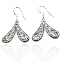Drop Dangle Earring Handmade 925 Sterling Silver Earring Handmade Hook Earring Gift For Her