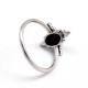 Garnet Ring Solid 925 Sterling Silver Handmade Silver Ring Jewelry Boho Ring Birthstone Ring Jewelry