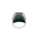 Great Quality Green Turquoise Gemstone Ring 925 Sterling Silver Handmade Boho Ring Jewellery