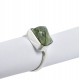 Green Amethyst Rough Gemstone Ring Solid 925 Sterling Silver Ring Handmade Silver Ring Jewelry