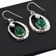 Green Onyx Gemstone Drop Dangle Ear Wire Earring Solid 925 Sterling Silver Earring Women Fashion Jewelry