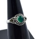 Green Onyx Gemstone Ring Handmade Oxidized 925 Sterling Silver Ring Boho Ring Jewelry Gift For Her