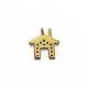 Home Shape Pave Diamond Gold Plated Solid 925 Sterling Silver Charms Pendants Handmade Women Fashion Jewelry