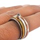 Labradorite Gemstone Spinner Ring Handmade 925 Sterling Silver Band Ring Oxidized Jewelry Birthstone Ring Jewellery