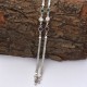Natural Cubic Zircon Anklets 925 Sterling Silver Women Handcrafted Silver Anklets Jewellery