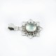 Natural Moonstone Pendants 925 Sterling Solid Silver Oxidized Silver Pendants Birthstone Jewelry