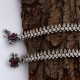 Natural Multi Color Cubic Zirconia Anklets Solid 925 Sterling Silver Handmade Anklets Wholesale Silver Jewelry