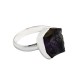 Rough Amethyst Gemstone Ring 925 Sterling Silver Ring Handmade Women Fashion Ring Jewelry