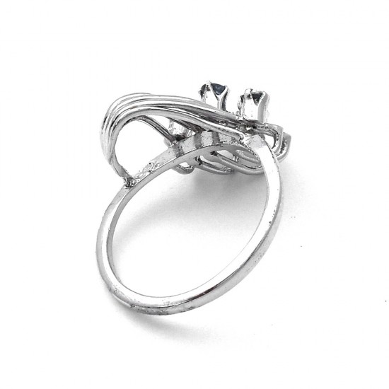 Sapphire Ring Handmade 925 Sterling Silver Ring Boho Ring September Birthstone Rings Jewelry