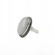 White Rainbow Moonstone Ring Handmade 925 Sterling Silver Ring Wholesale Sterling Silver Ring Jewelry