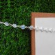 Natural!! Rainbow Moonstone 925 Sterling Silver Cuff Bracelet
