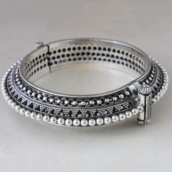 New!! Statement Plain 925 Sterling Silver Bracelet
