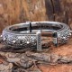 Boho  925 Sterling Silver Cuff Bracelet