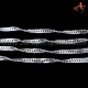 Classic Solid Curb Chain Plain Silver 925 Sterling Silver Chain