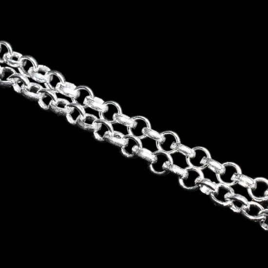 Fabulous !! Cable Chain Plain Silver 925 Sterling Silver Chain