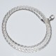 Beautiful White Plain Silver 925 Sterling Silver Chain
