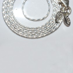 Natural Quality White Plain Silver 925 Sterling Silver Chain
