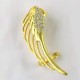 Better Quality !! Gold Plated White CZ 925 Sterling Silver Earring