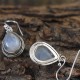 Sea Natural Rainbow Moonstone Earring For Her!!