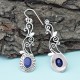Stylish Lapis lazuli 925 Sterling Silver Earring