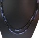Gemstone Silver Beads !! Black Spinal Tanzanite Jewelry Beads Necklace