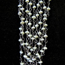 Unique Beads !! Fashionble Silver Beads Pearl Gemstone Beads