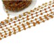 Awesome Beads !! Orange Color Carnelian Handmade Silver Rosary Gemstone Beads