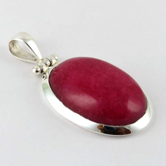 Special Sale !! Red Aventurine 925 Sterling Silver Pendant