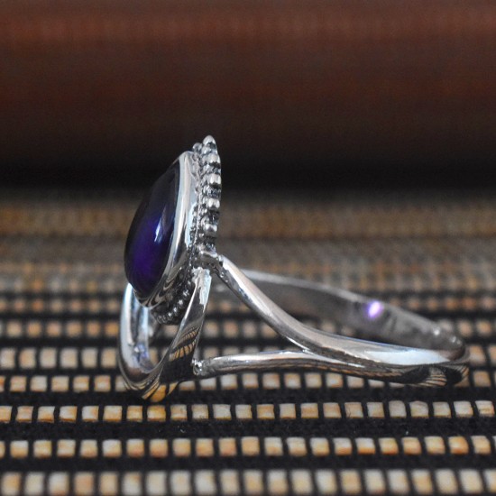 Amethyst Stone Silver 925 Ring