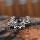 As Pretty As Picture Garnet Silver Ring