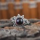 As Pretty As Picture Garnet Silver Ring