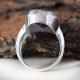 Pretty !! Amethyst Purple Stone 925 Sterling Silver Ring