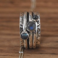 Its Labradorite Sterling 925 Silver Ring!!