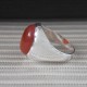 Red Onyx Gemstone 925 Sterling Silver Ring