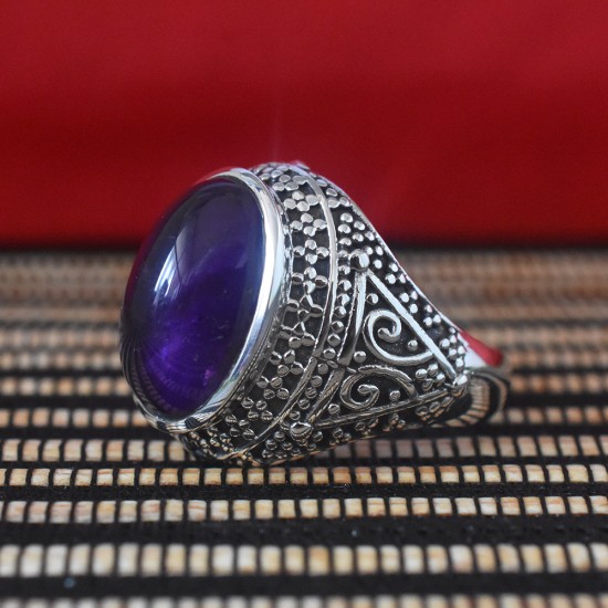 Wow Amethyst 925 Sterling Silver Ring