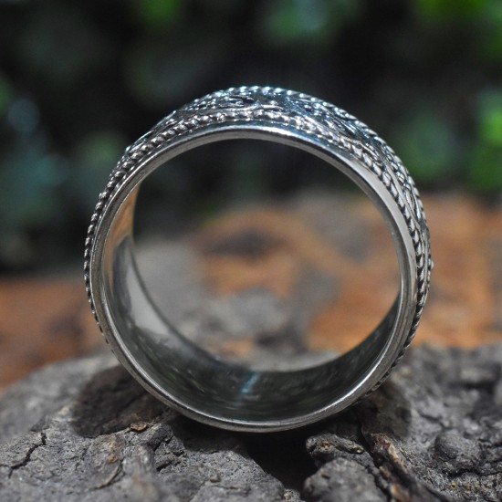 Designer Plain 925 Sterling Silver Ring