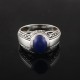 Lapis Gemstone Indian Silver Ring Handmade silver jewelry 925 Lapis Gemstone 925 Sterling Silver Ring